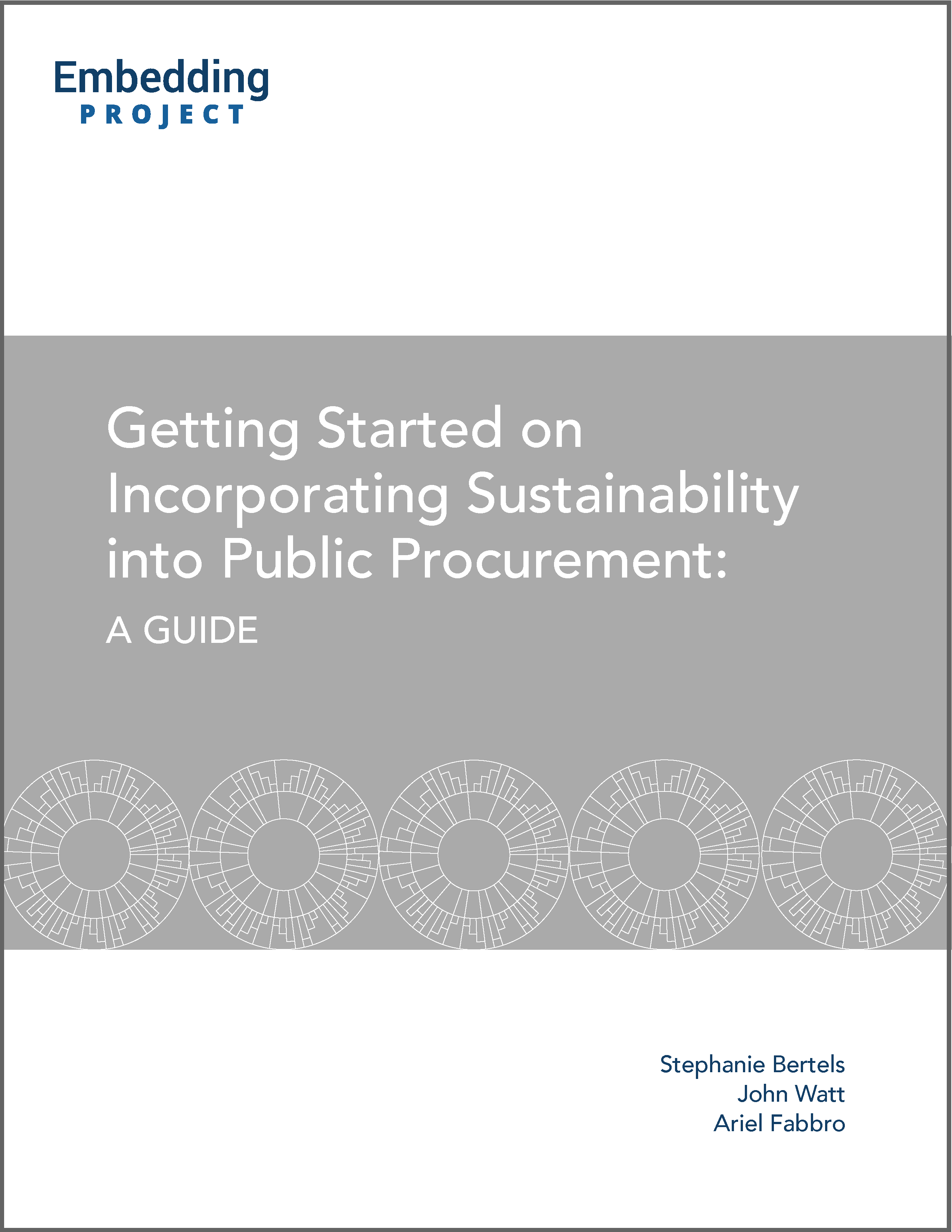 Getting Started on Incorporating Sustainability into Public Procurement cover
