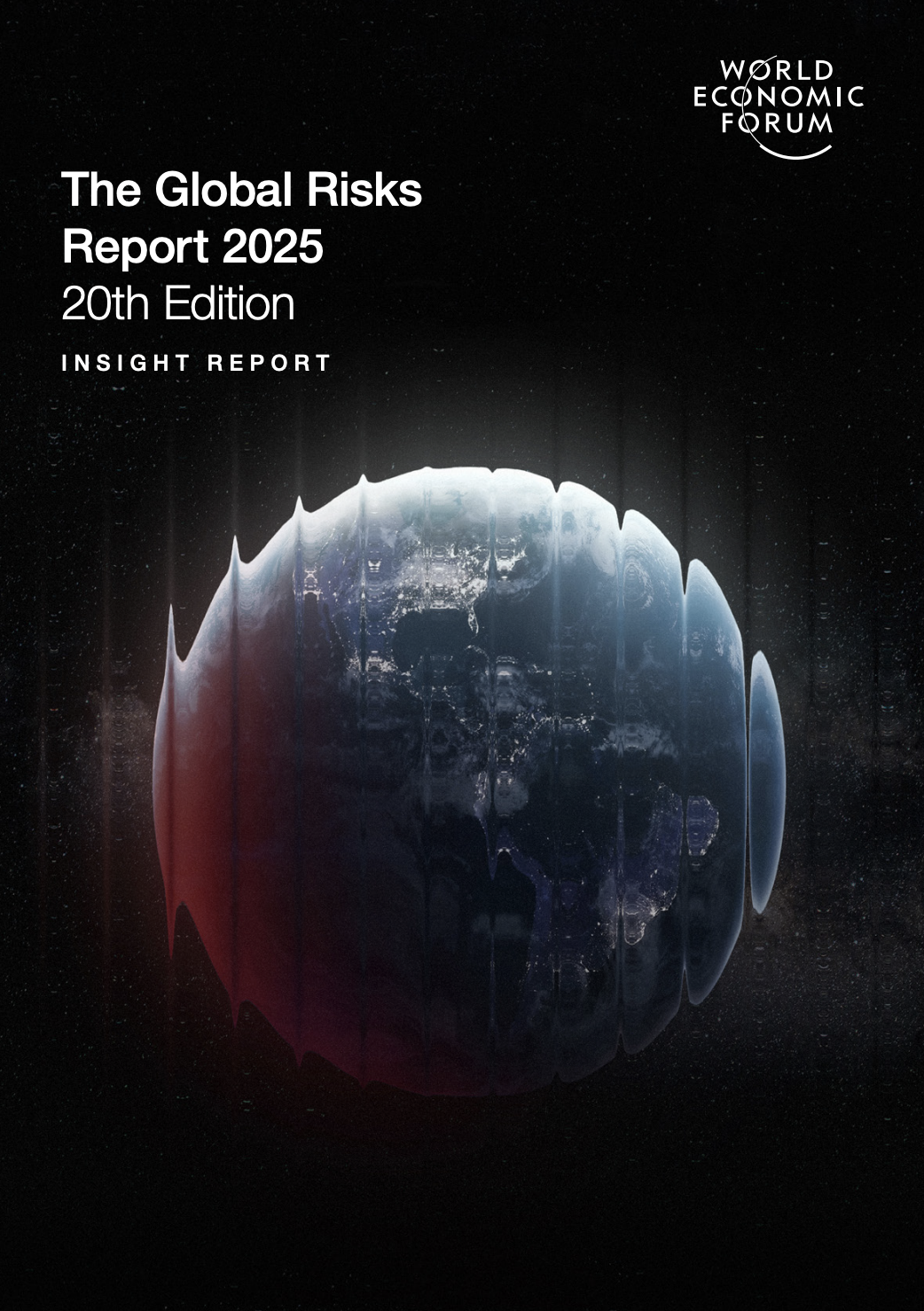 World Economic Forum 2025 Global Risks Report cover