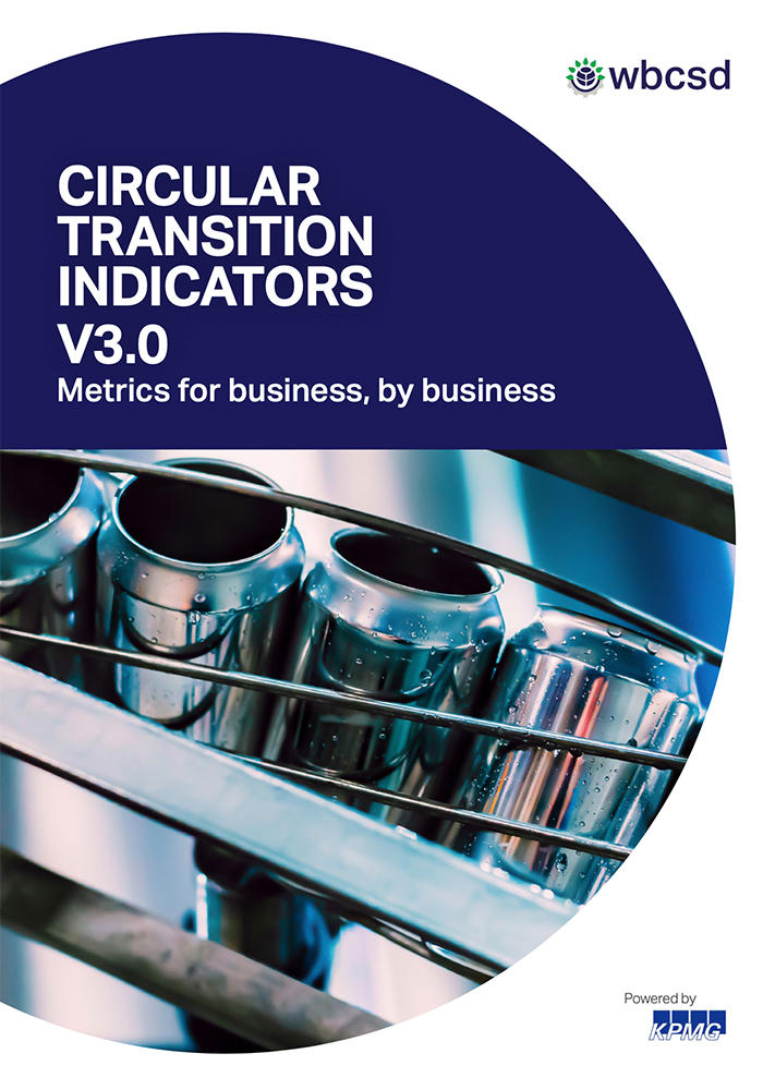 Circular Transition Indicators V3.0 – Metrics for business, by business cover