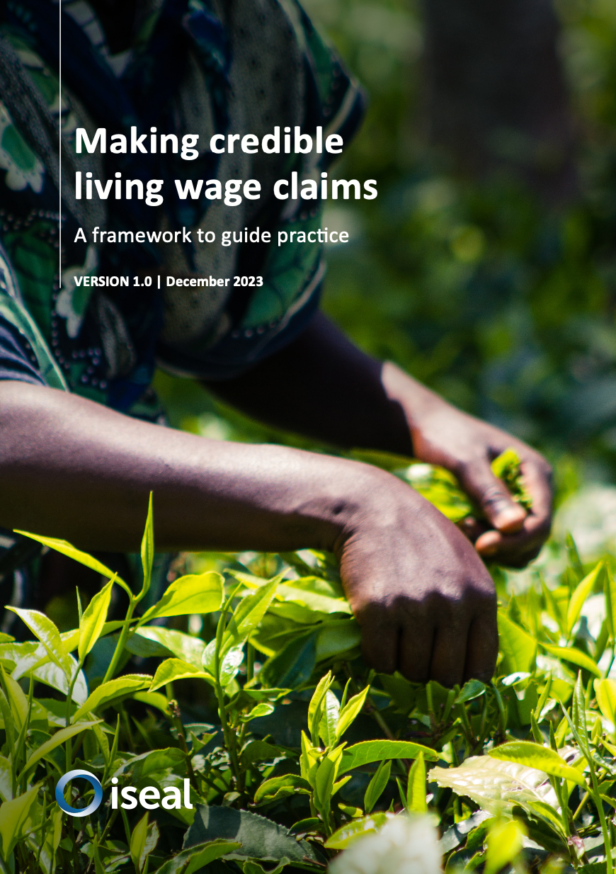 Making credible living wage claims: A framework to guide practice cover