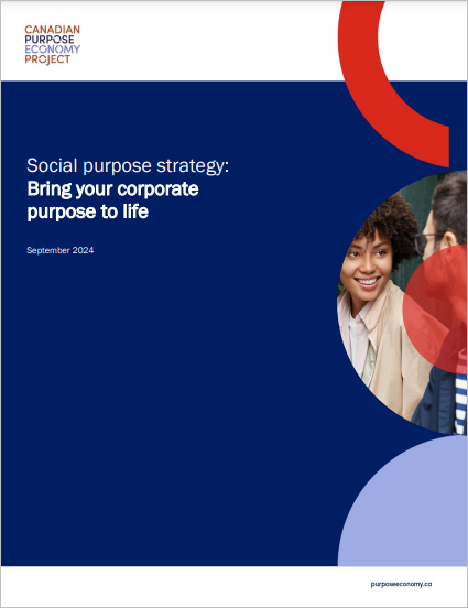 Social purpose strategy: Bring your corporate purpose to life cover