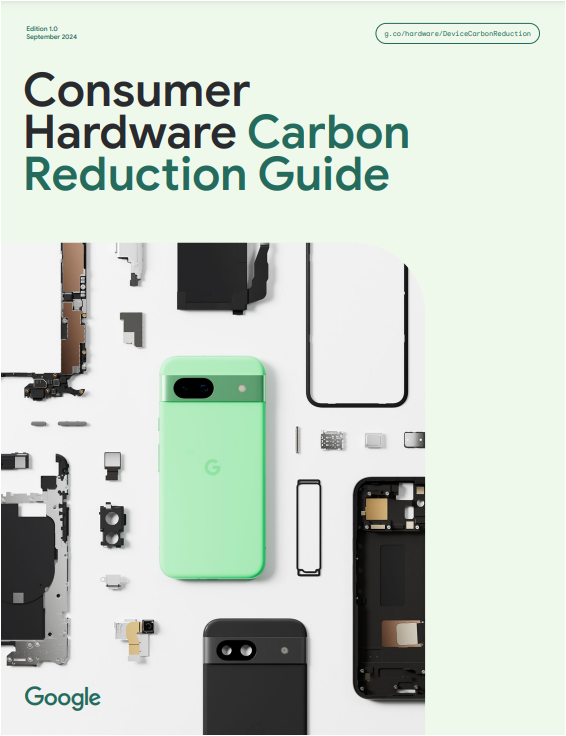 Consumer Hardware Carbon Reduction Guide cover