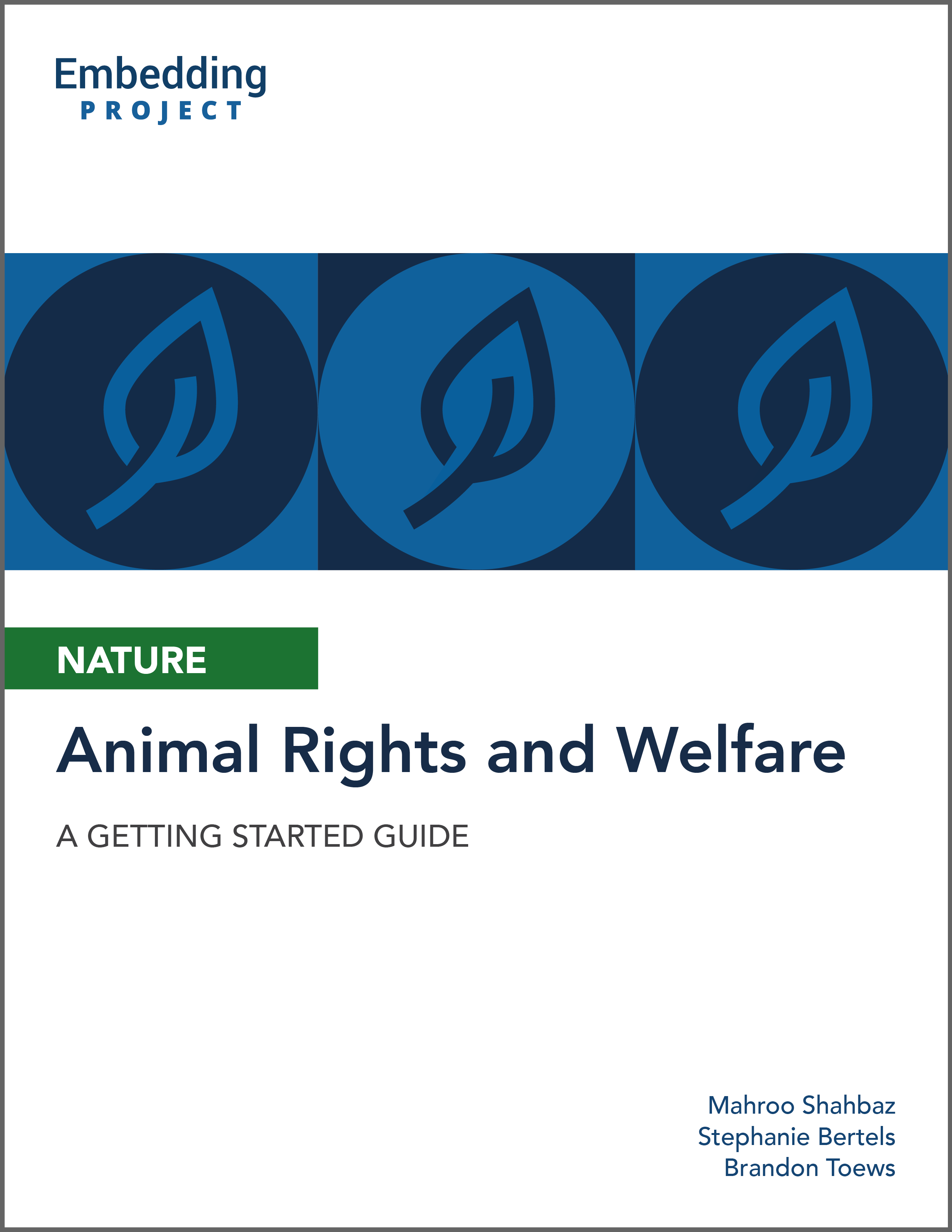 Animal Rights and Welfare: A Getting Started Guide cover