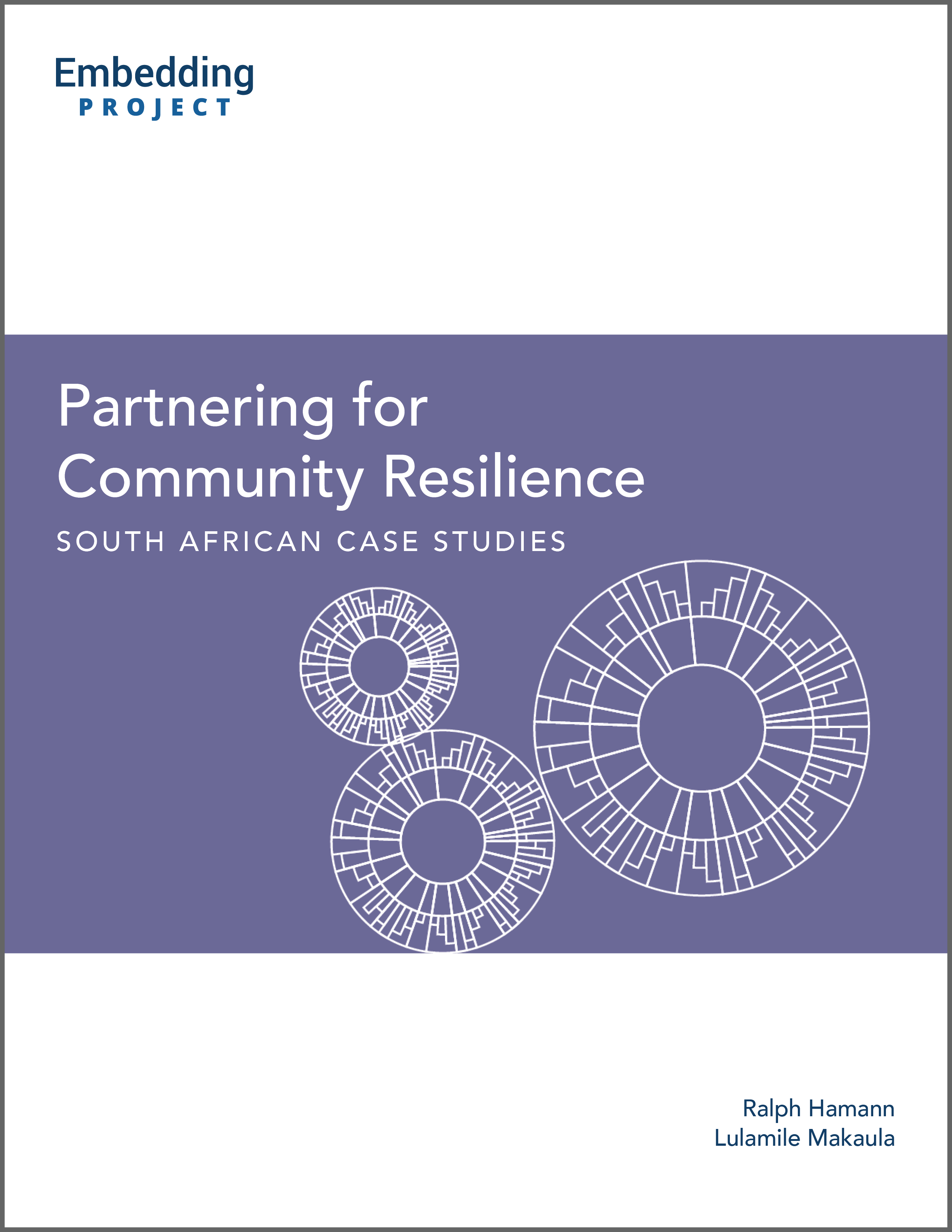 Partnering for Community Resilience: South African Case Studies cover