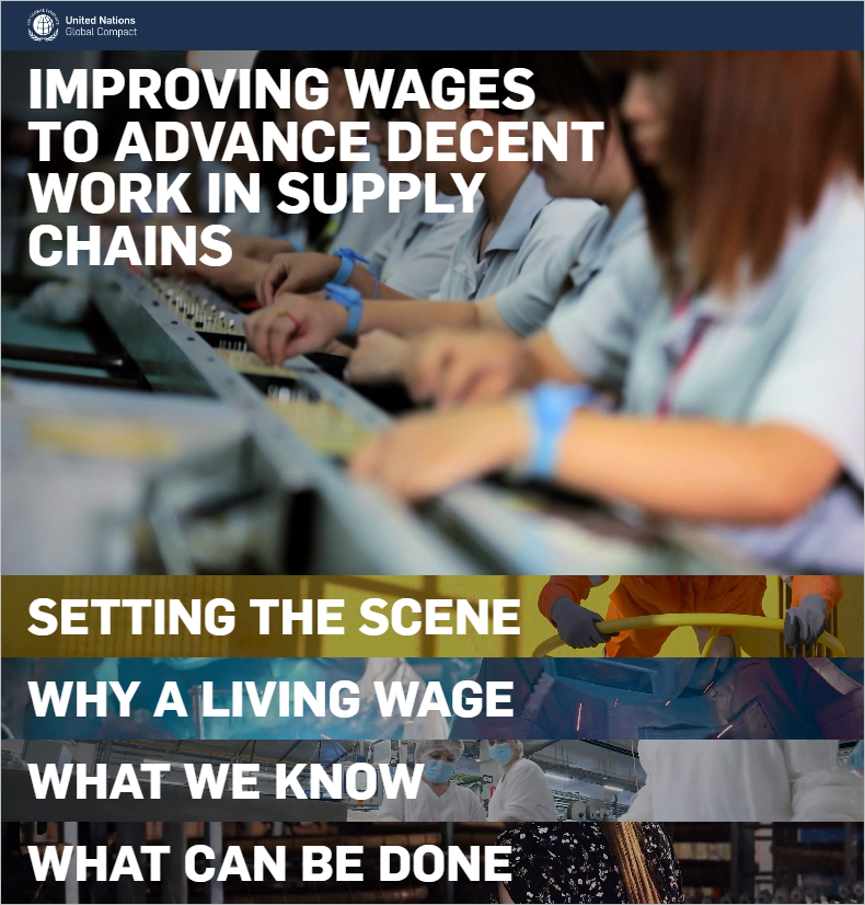 Improving Wages to Advance Decent Work in Supply Chains cover