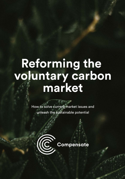 Reforming the voluntary carbon market cover