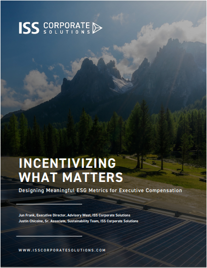 Incentivizing What Matters: Designing Meaningful ESG Metrics for Executive Compensation cover