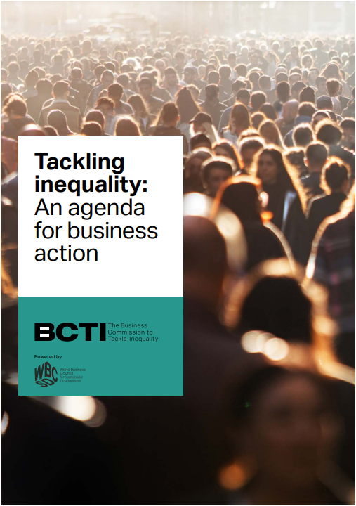 Tackling inequality: An agenda for business action cover