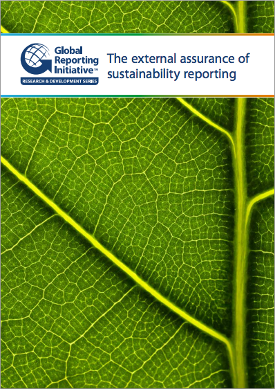 The External Assurance of Sustainability Reporting cover