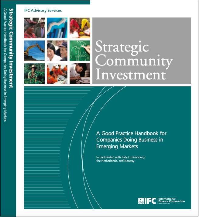 Strategic Community Investment: A Good Practice Handbook for Companies Doing Business in Emerging Markets cover