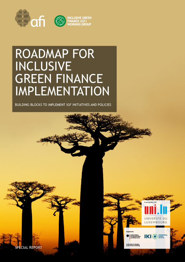 Roadmap for Inclusive Green Finance Implementation cover