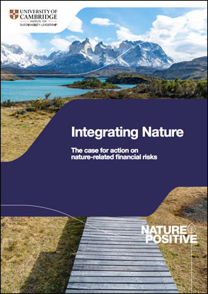 Integrating Nature: The case for action on nature-related financial risks cover