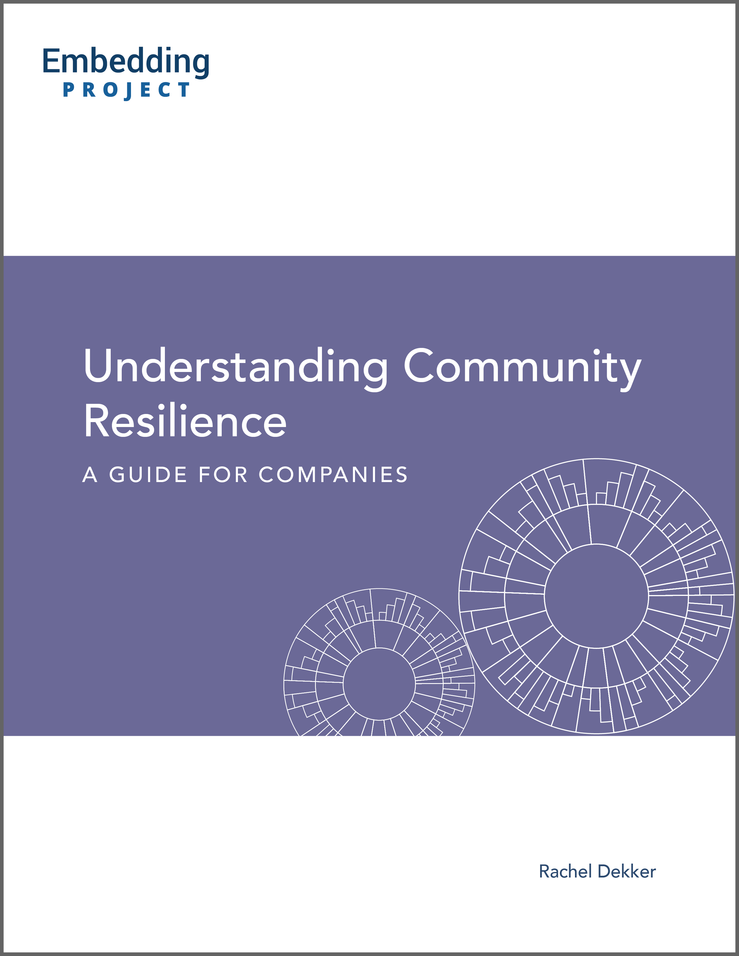 Understanding Community Resilience cover