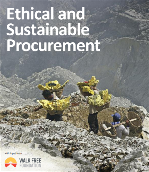 Ethical and Sustainable Procurement cover