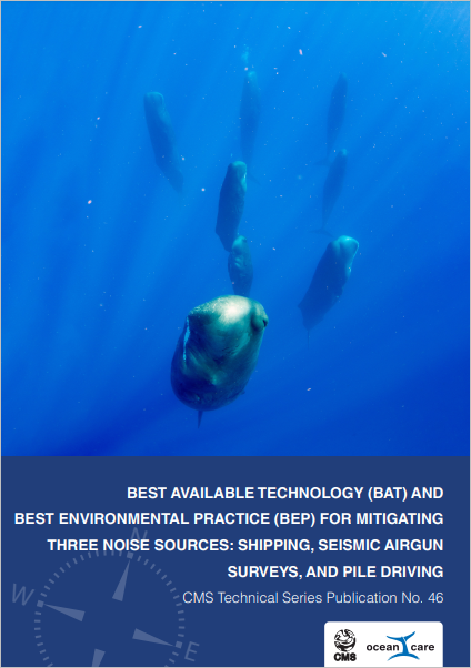 Best Available Technology (BAT) and Best Environmental Practice (BEP) for Mitigating Three Noise Sources: Shipping, Seismic Airgun Surveys, and Pile Driving cover