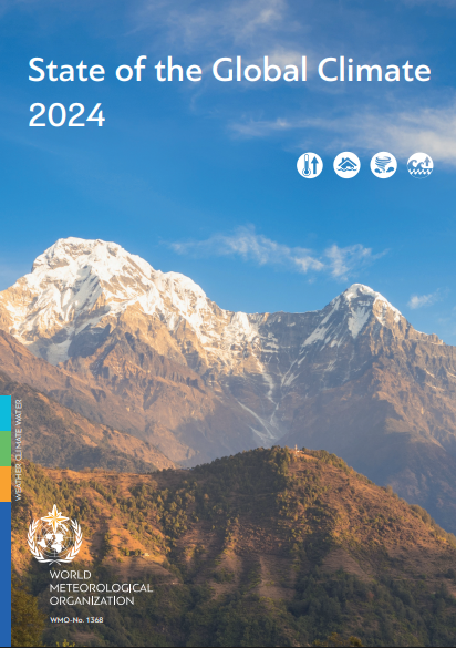 State of the Global Climate 2024 cover