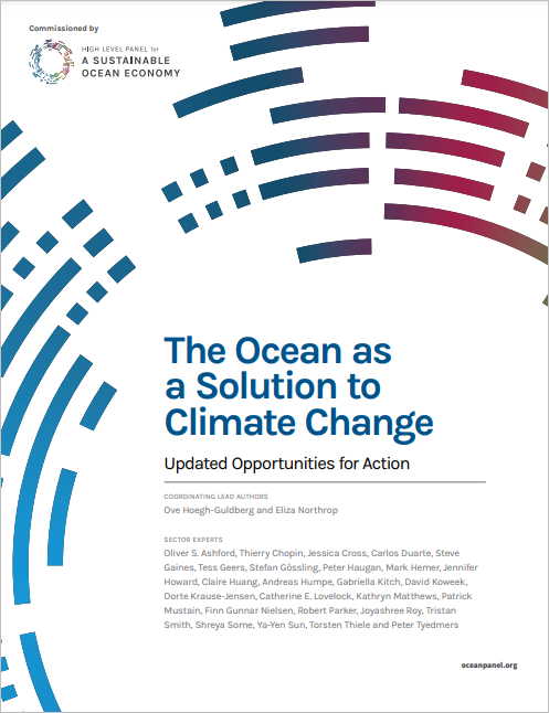 The Ocean as a Solution to Climate Change: Updated Opportunities for Action cover