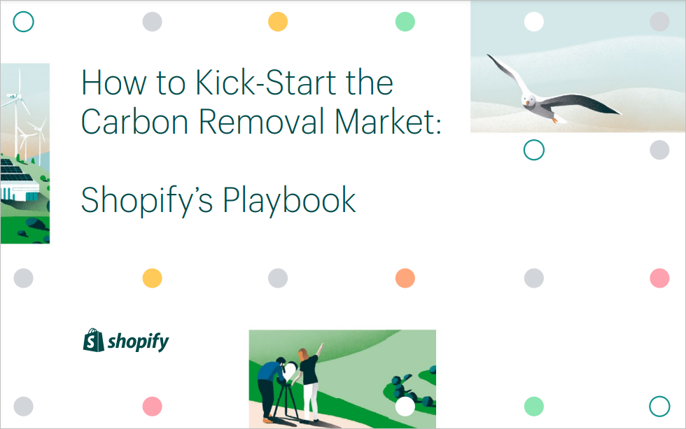 How to Kick-Start the Carbon Removal Market: Shopify’s Playbook cover