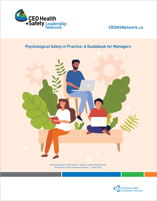 Psychological Safety in Practice: A Guidebook for Managers cover