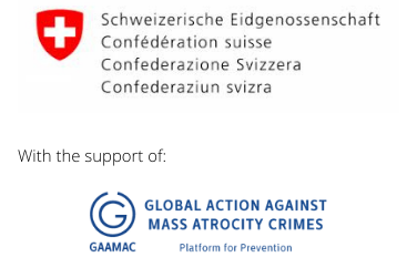 Swiss Federal Department of Foreign Affairs (FDFA) with the support of GAAMAC