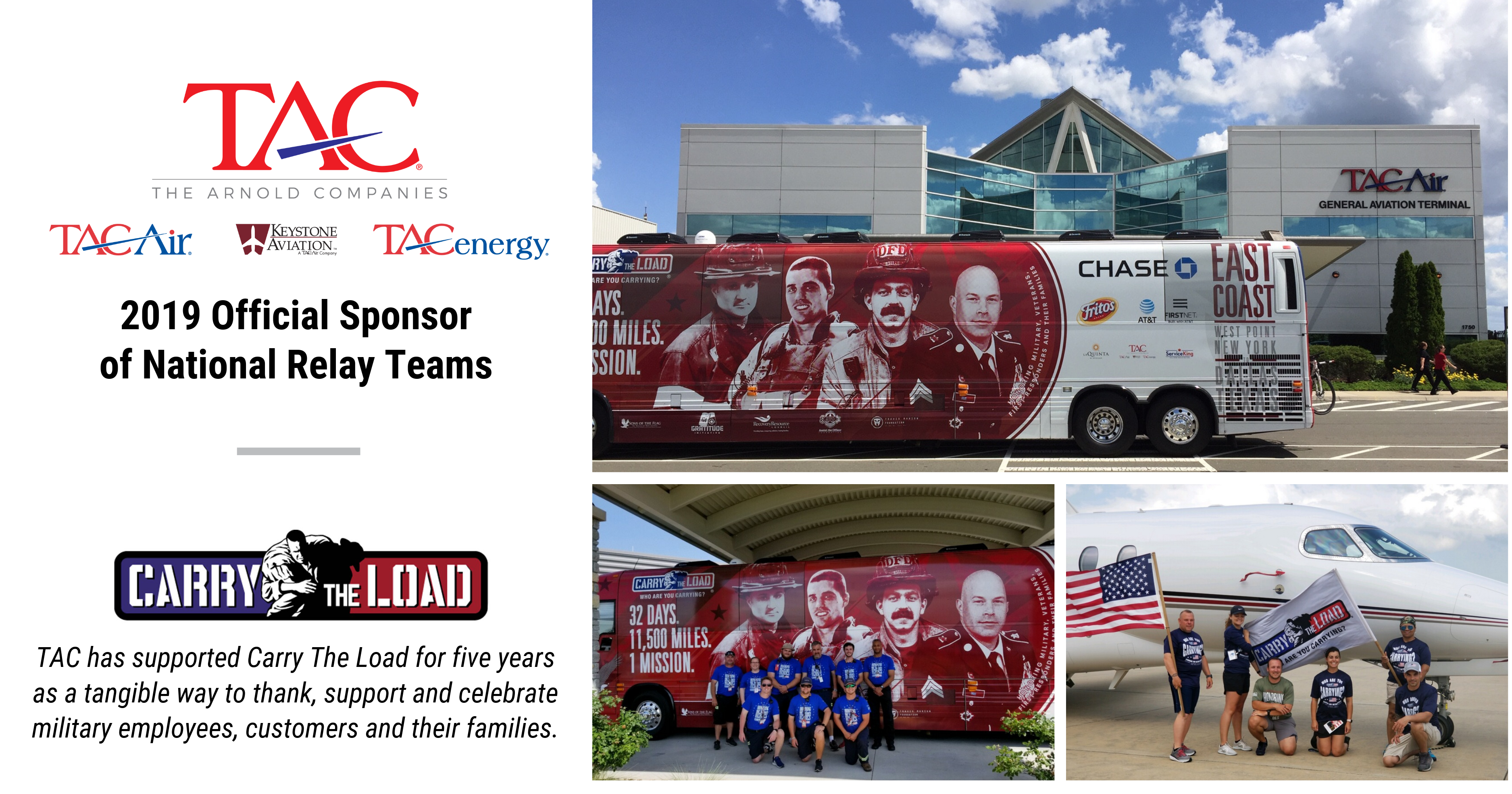 Carry The Load 2019 National Relay Sponsor