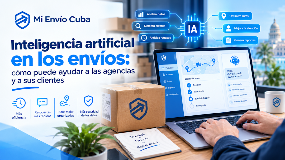 Inteligencia artificial en los envíos: ¿cómo puede ayudar a las agencias y a sus clientes?