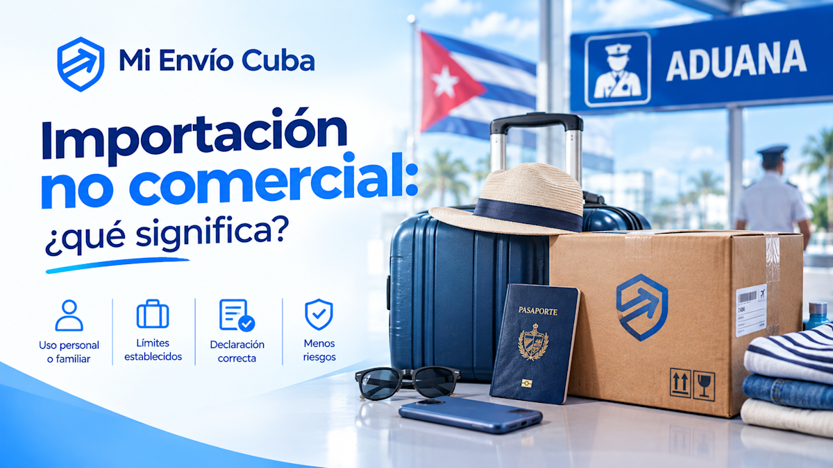 Importación no comercial: ¿qué significa?