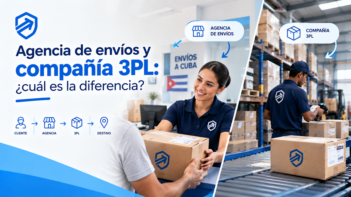 Agencia de envíos y compañía 3PL: ¿cuál es la diferencia?