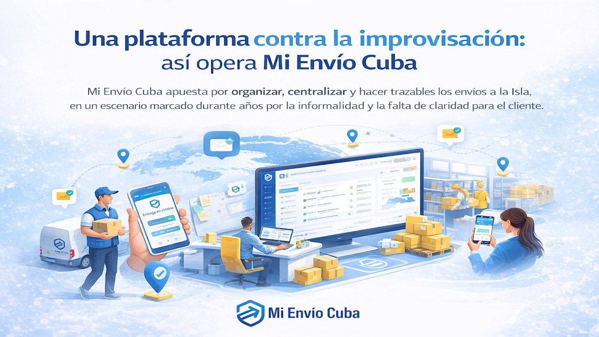 Una plataforma contra la improvisación: así opera Mi Envío Cuba