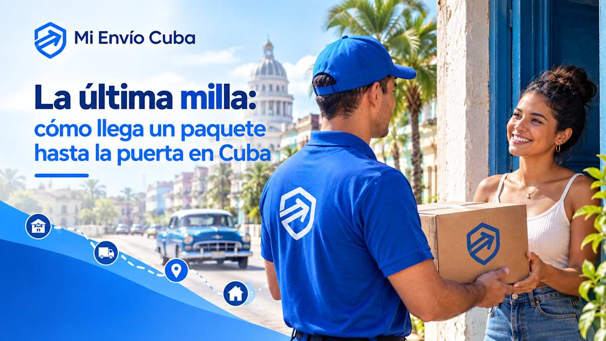 La última milla: ¿cómo llega un paquete hasta la puerta en Cuba?