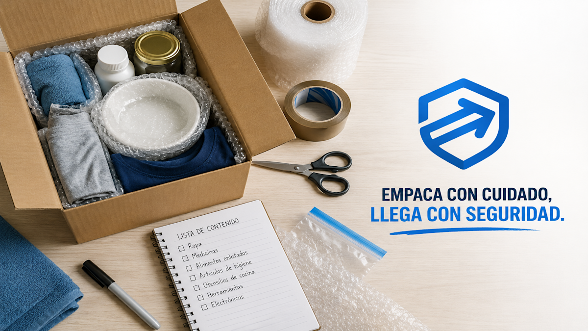 El arte de empacar: ¿cómo preparar tu paquete para que llegue seguro a Cuba?