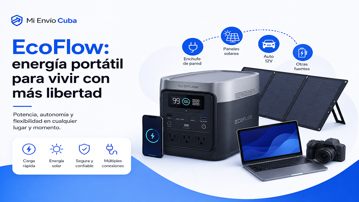 EcoFlow: energía portátil para vivir con más libertad