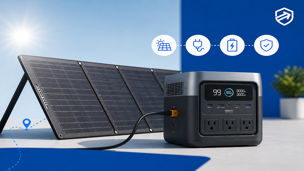 ¿Cómo conectar paneles solares a una estación EcoFlow?