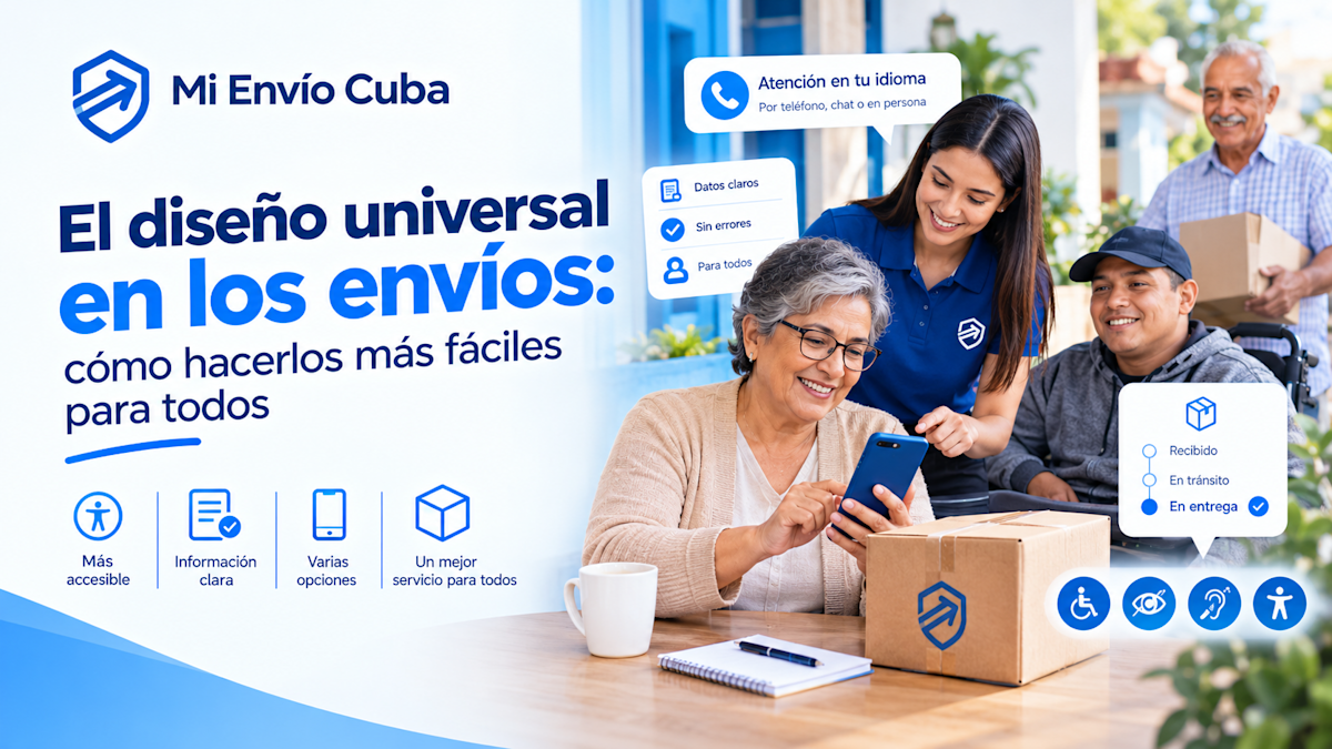 El diseño universal en los envíos: ¿cómo hacerlos más fáciles para todos?