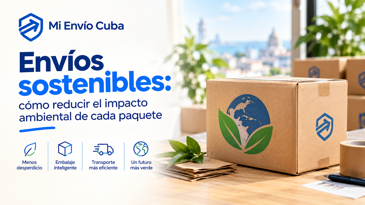 Envíos sostenibles: ¿cómo reducir el impacto ambiental de cada paquete?