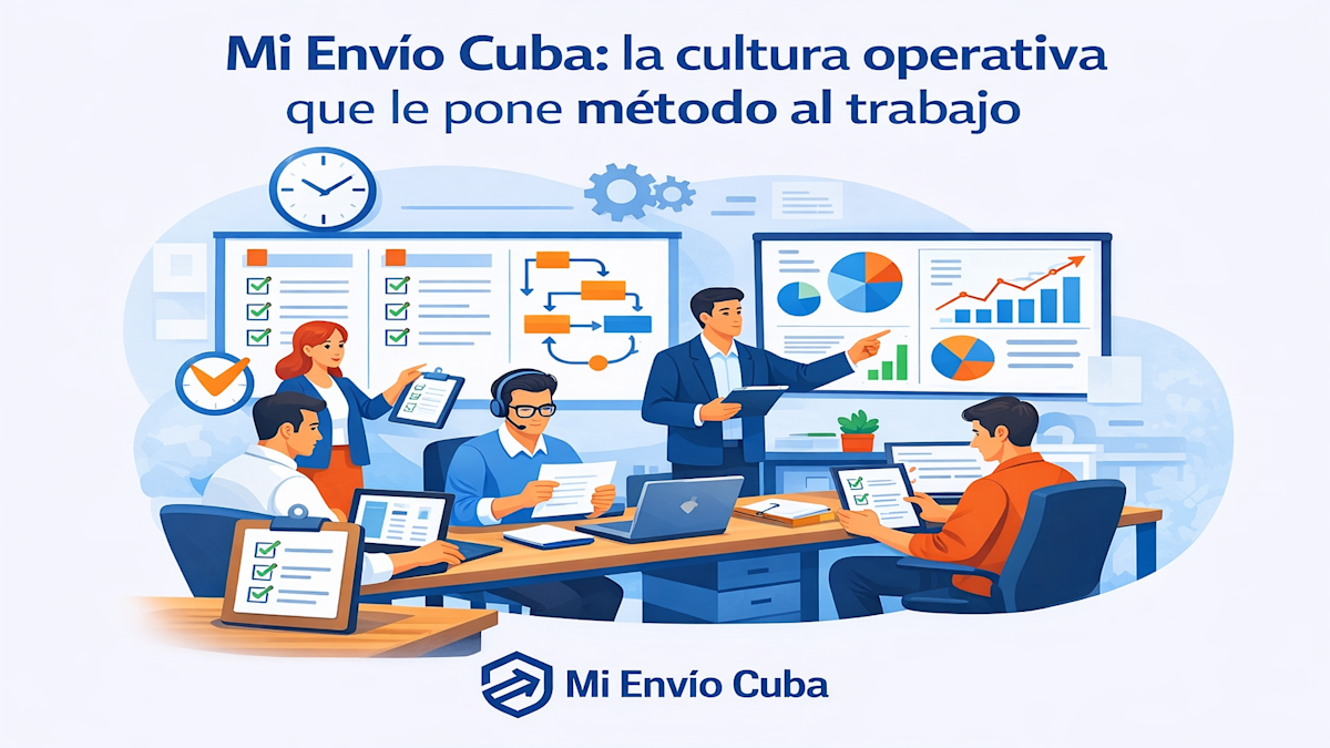 Mi Envío Cuba: la cultura operativa que le pone método al trabajo  