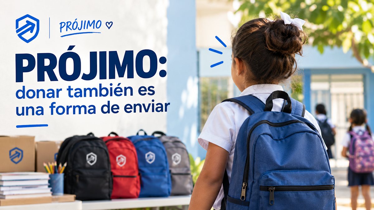 Prójimo: donar también es una forma de enviarla