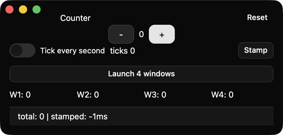 Native SDK Window with titlebar set to hidden_inset