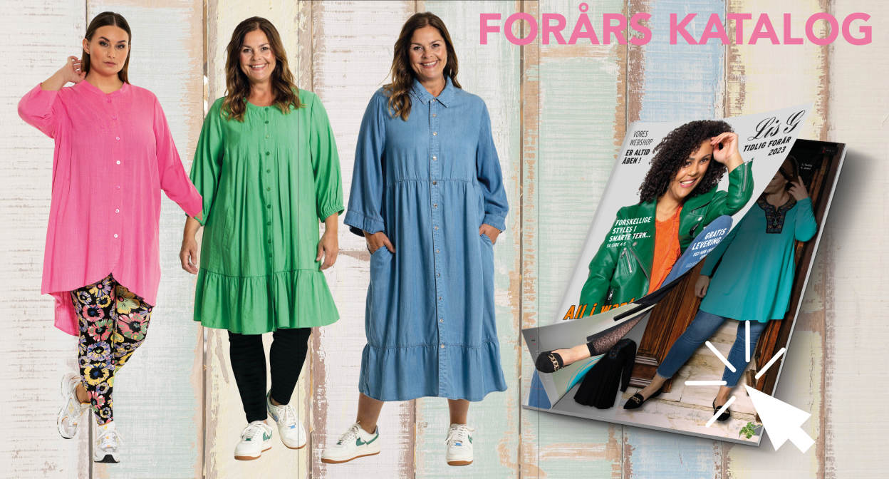 Lis G | Smart tøj store kvinder | Stort udvalg af Plus Size tøj online →
