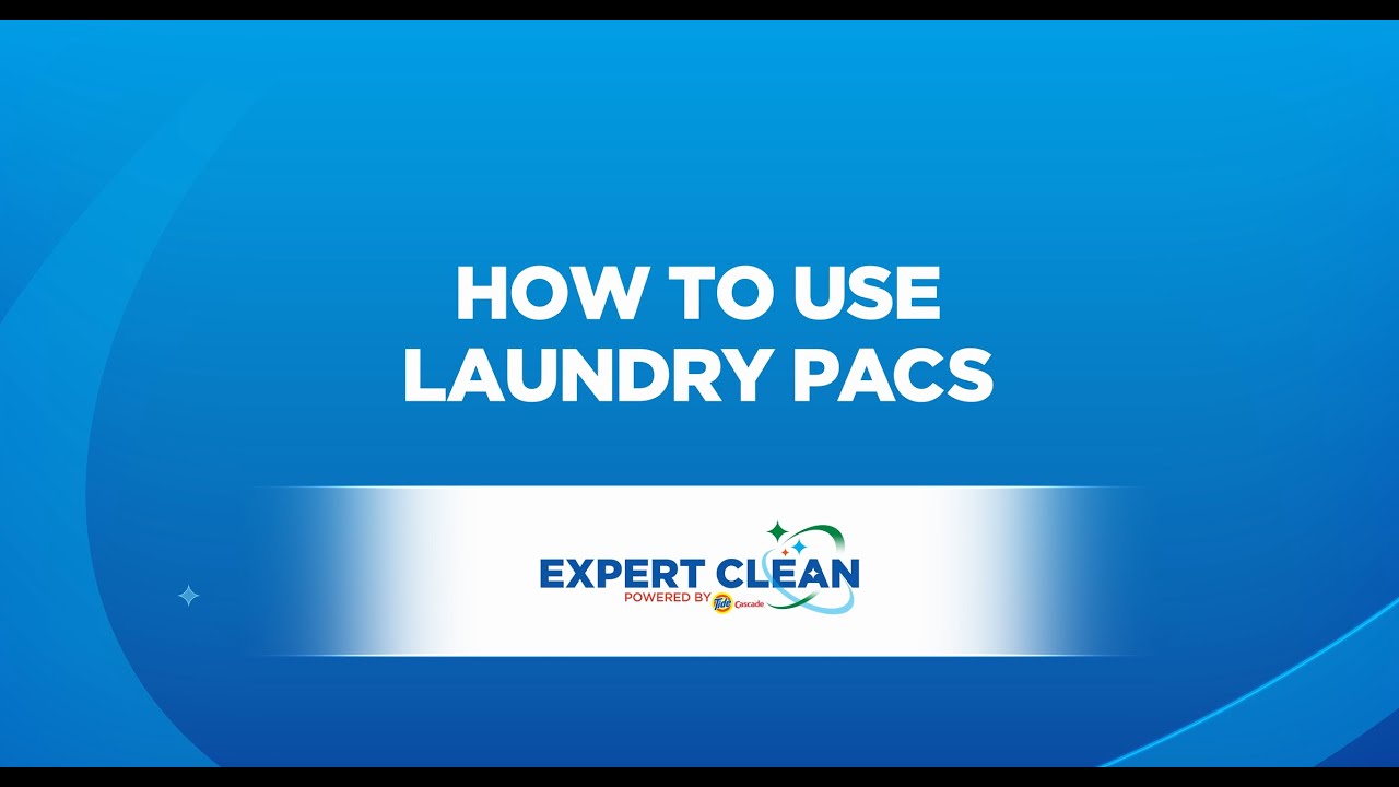  How to use laundry detergent packs