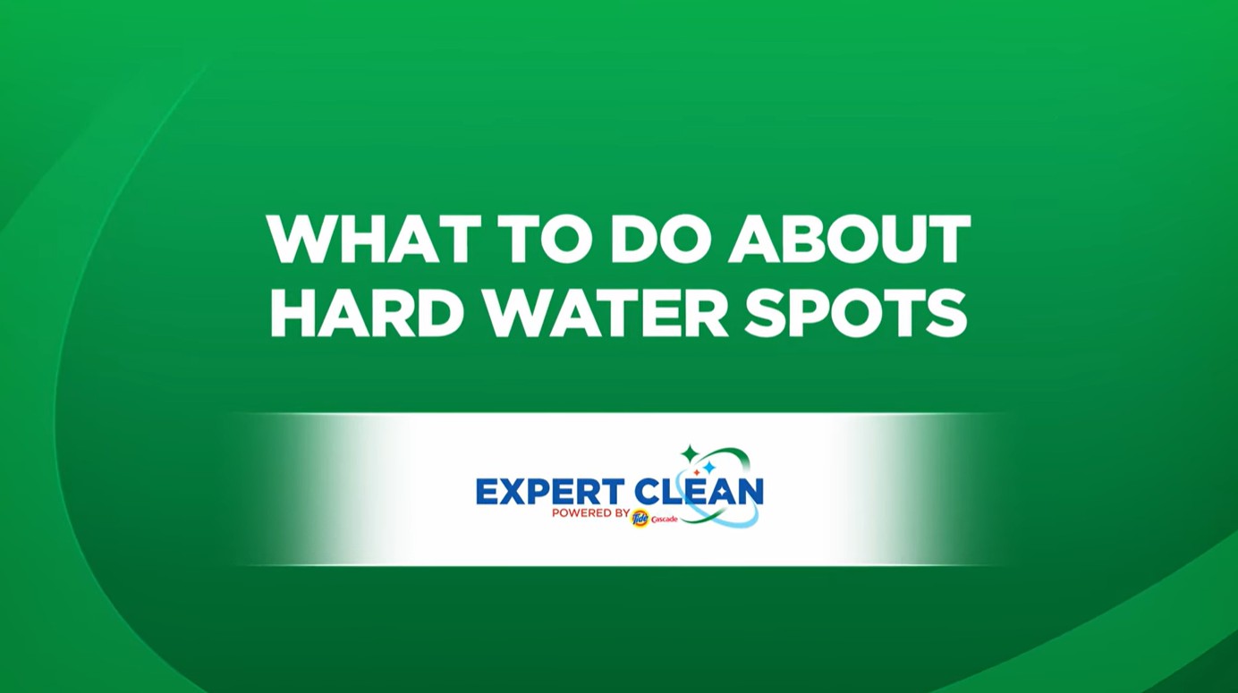 What to do about hardwater spots on dishes