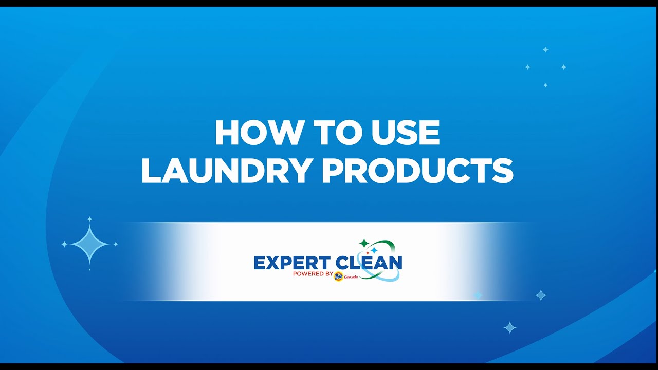 How to use laundry products with your washing machine