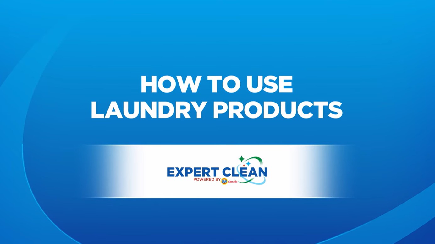 How to use laundry products with your washing machine