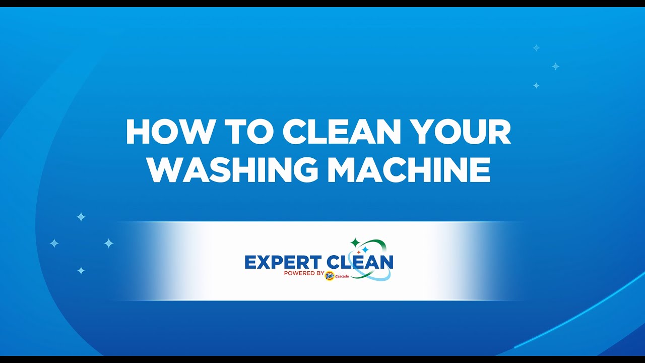  How to clean a washing machine