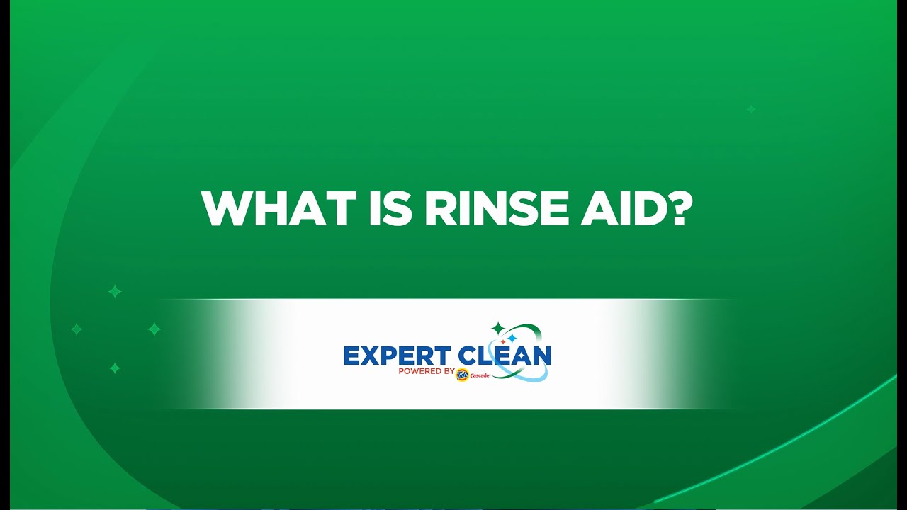 What is rinse aid