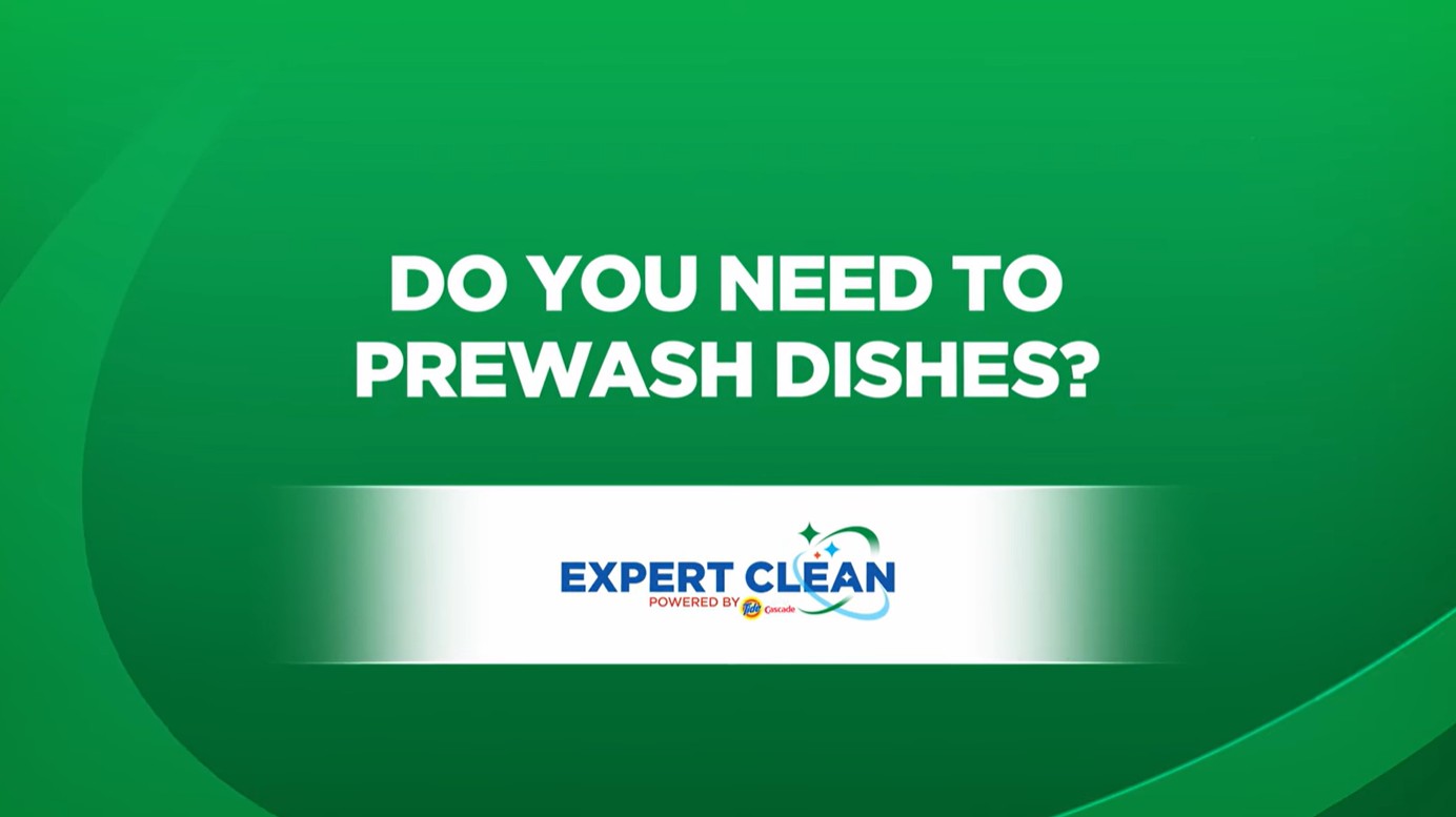 Do you need to prewash dishes video banner