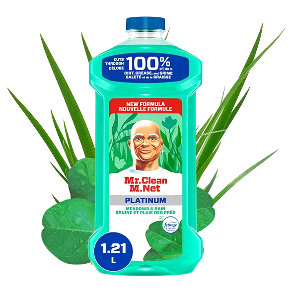 Nettoyant multi-surfaces avec Febreze Bruine et pluie des prés, 1,21 l (41 oz liq.)
