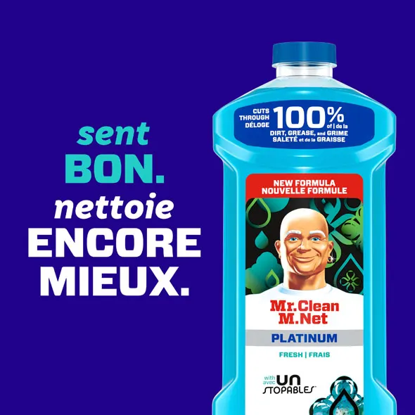 Sent bon. Nettoie encore mieux.