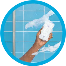 Accumulations dans la salle de bain