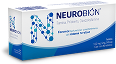 Caja de Neurobión  por 30 tabletas
